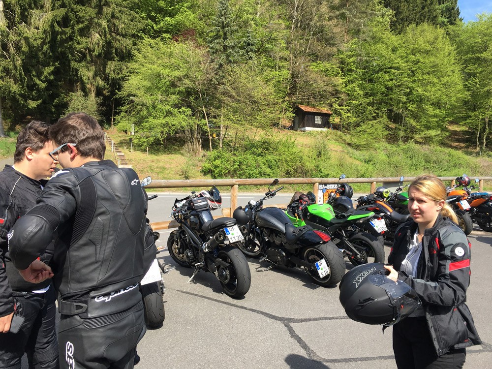 motorrad tour odenwald spessart