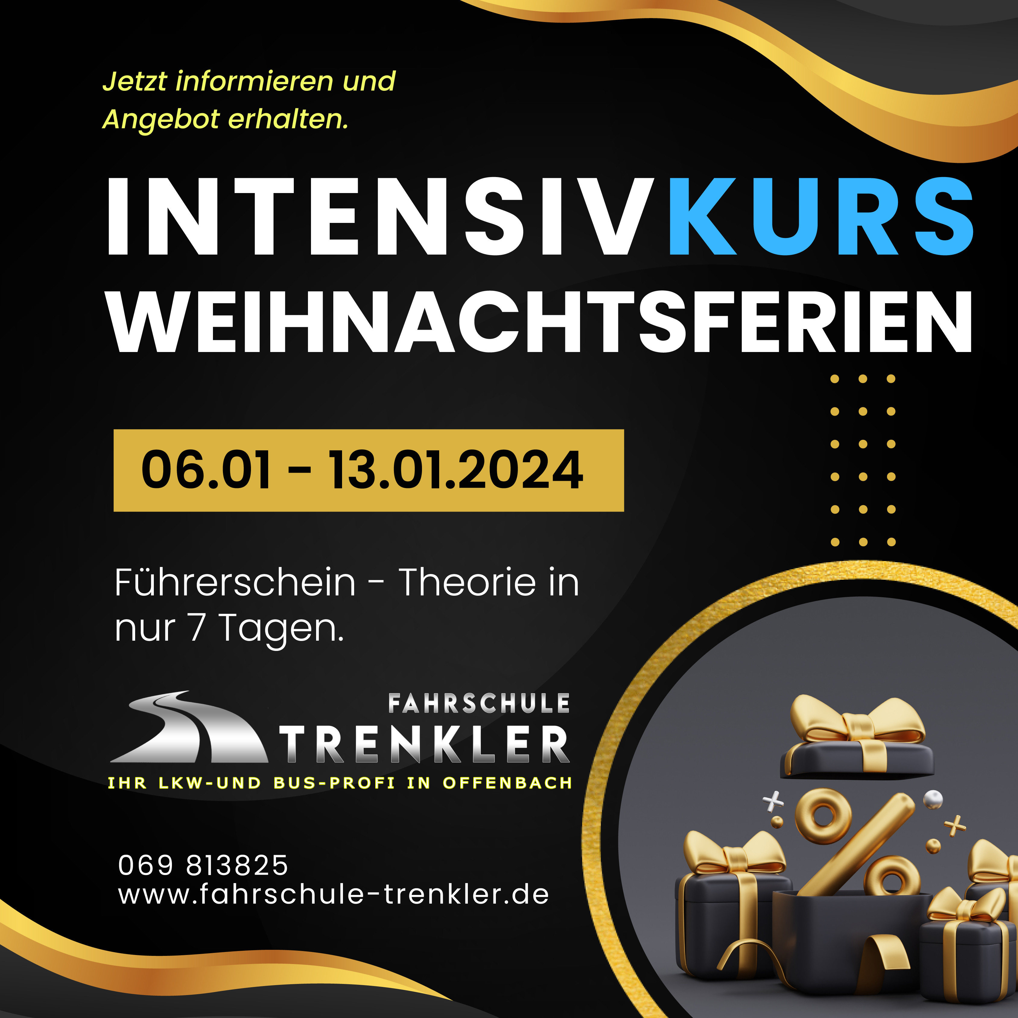 Intensivkurs in den Weihnachtsferien